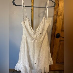 Selfie Leslie Ivory Sleeveless Dress